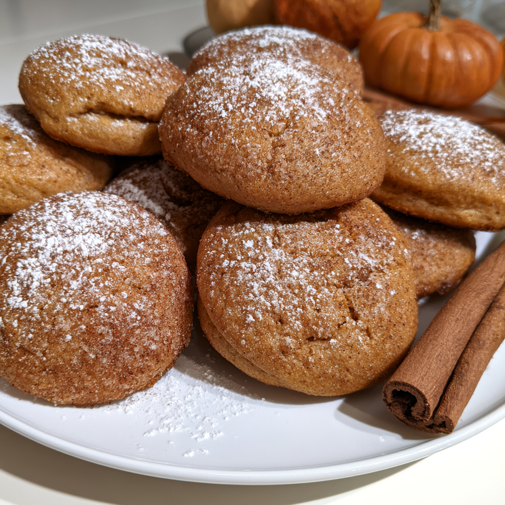 Fluffy Gluten-Free Pumpkin Cookies