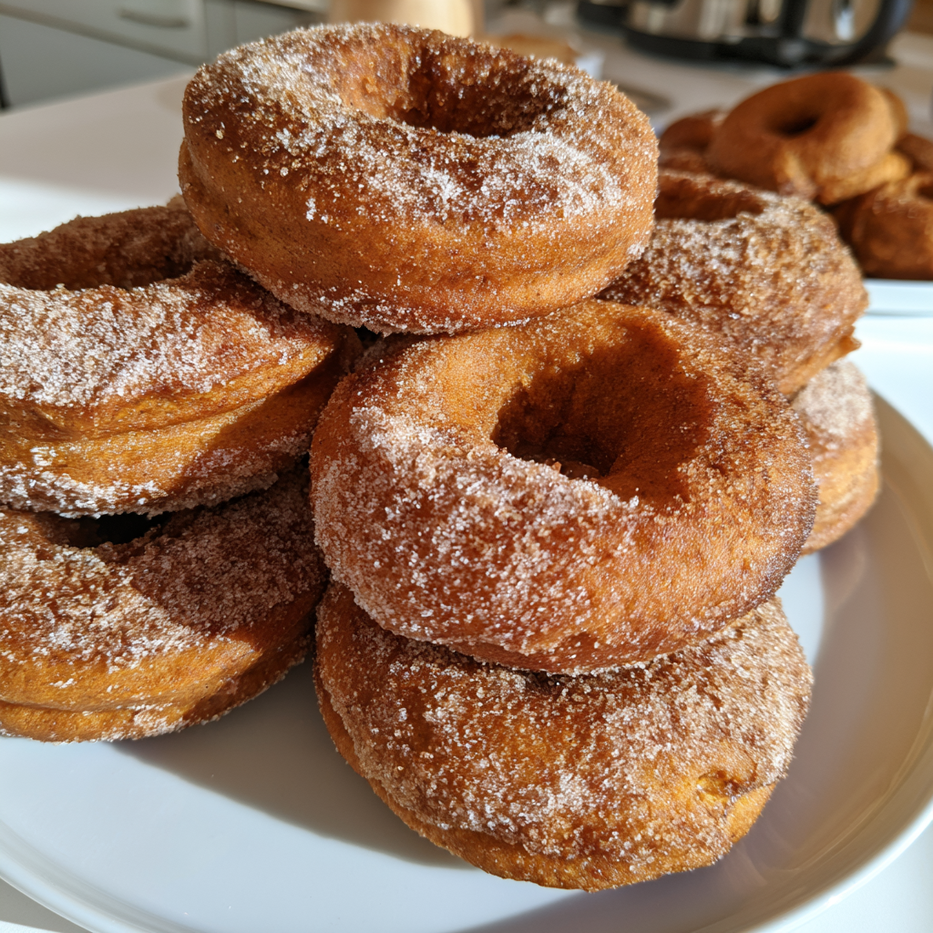 Gluten Free Pumpkin Donuts
