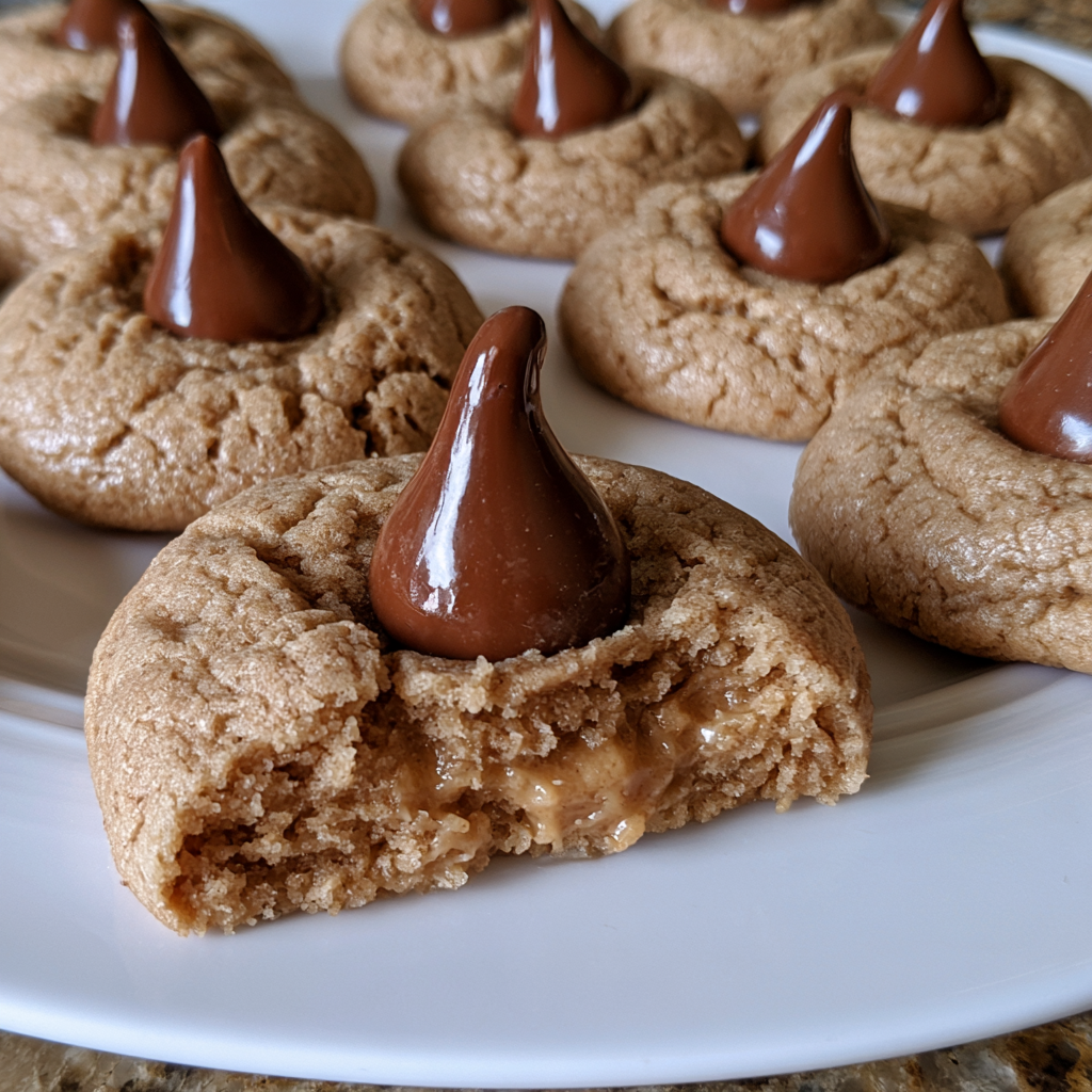 Soft Gluten-Free Peanut Butter Blossoms