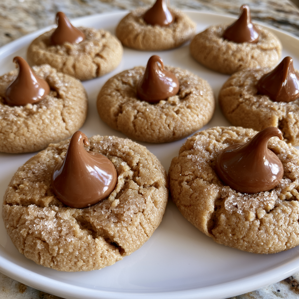 Soft Gluten-Free Peanut Butter Blossoms